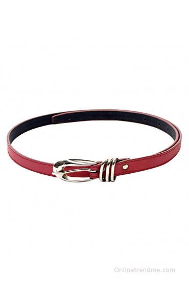 Skyways Red Non Leather Women Belt